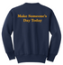 Sharon School Make Someone's Day Crewneck