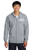 Sharon School Full Zip Midweight Sweatshirt-Embroidered Logo