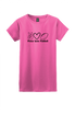 CG- Peace Love & Football - Short Sleeve Tee Shirt