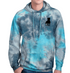 817 Pittie Crystal Tie Dye Pullover Hoodie-Adult Sizing