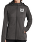 SBP Women's Hooded Soft Shell Jacket-Embroidered Logo