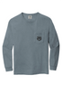 SBP Comfort Colors Long Sleeve with Pocket- Printed Logo