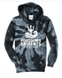 Poseidon's Tridents Tie Dye Hoodie
