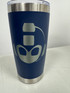 Megamen Lacrosse 20oz Travel Mug-Engraved