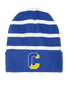 Chesterfield C logo embroidered on the front of the hat