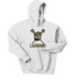 Hopewell Valley Lax Heavy Blend Hoodie with Dog Logo