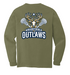 Brandywine Lacrosse Club Comfort Colors LS with Back Print