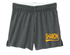 Sharon School Girls Jersey Knit Squad Short-Scroll Logo