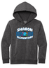 Sharon School Fleece Hoodie-Checkered Logo