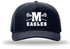 Millstone Lacrosse Richardson Laser Perf Rope Cap-M Logo-Printed Logo