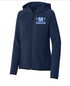 Millstone Lacrosse Phenom Full Zip- M Logo-Available in Unisex or Ladies