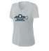Millstone Youth Lacrosse Women's V-Neck Performance Top-Eagles Logo- Available in SS or LS