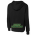 Bishop Shanahan Lace Up Hoodie with Back Print