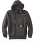 Staffworks Carhartt® Rain Defender® Paxton Heavyweight Hooded Zip Mock Sweatshirt