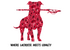 817 Pittie Red Bandana Where Lacrosse Meets Loyalty