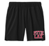 817 Pittie Red Bandana Repeat Shorts