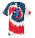 St. A's Baseball Tie Dye Short Sleeve Tee