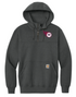 Hamilton Revolution Football Carhartt® Rain Defender® Paxton Heavyweight Hooded Zip Mock Sweatshirt