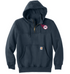 Hamilton Revolution Football Carhartt® Rain Defender® Paxton Heavyweight Hooded Zip Mock Sweatshirt