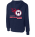 Hamilton Revolution Football Lace Hoodie with Back Print