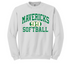 Mavericks Softball Pill Logo- Player Number Included