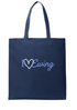 Ewing Township Core Cotton Tote-I Love Ewing