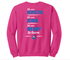 Sharon School with School Slogan Back Print