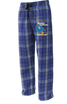 Sharon School Flannel Pants-Blast Off Logo