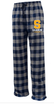 Sharon School Flannel Pants- S Logo