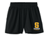 Sharon School Performance Shorts with Pockets- S Logo