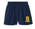 Sharon School Performance Shorts with Pockets- S Logo