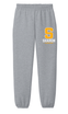 Sharon School Youth Fleece Sweatpants-S Logo