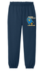Sharon School Fleece Sweatpants-Blast Off Logo