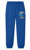 Sharon School Fleece Sweatpants-Blast Off Logo