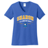 Sharon School Women's V-Neck Tee with School Slogan Back Print