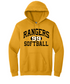 Hopewell Rangers Player Number Hoodie-Player Number Included