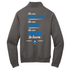 Sharon School Fleece 1/4 Zip Sweatshirt with School Slogan