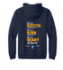 Sharon School Full Zip Sweatshirt with School Slogan