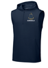 Admirals Baseball Stretch Sleeveless Hooded 1/4-Zip
