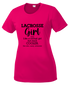 Lax Girl Noun / Try To Keep Up - Sport-Tek® Ladies PosiCharge® Competitor™ Tee