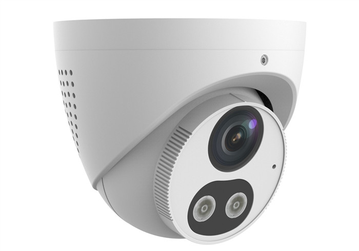 8MP Intelligent Light and Audible Warning IP Eyeball Camera 2.8mm