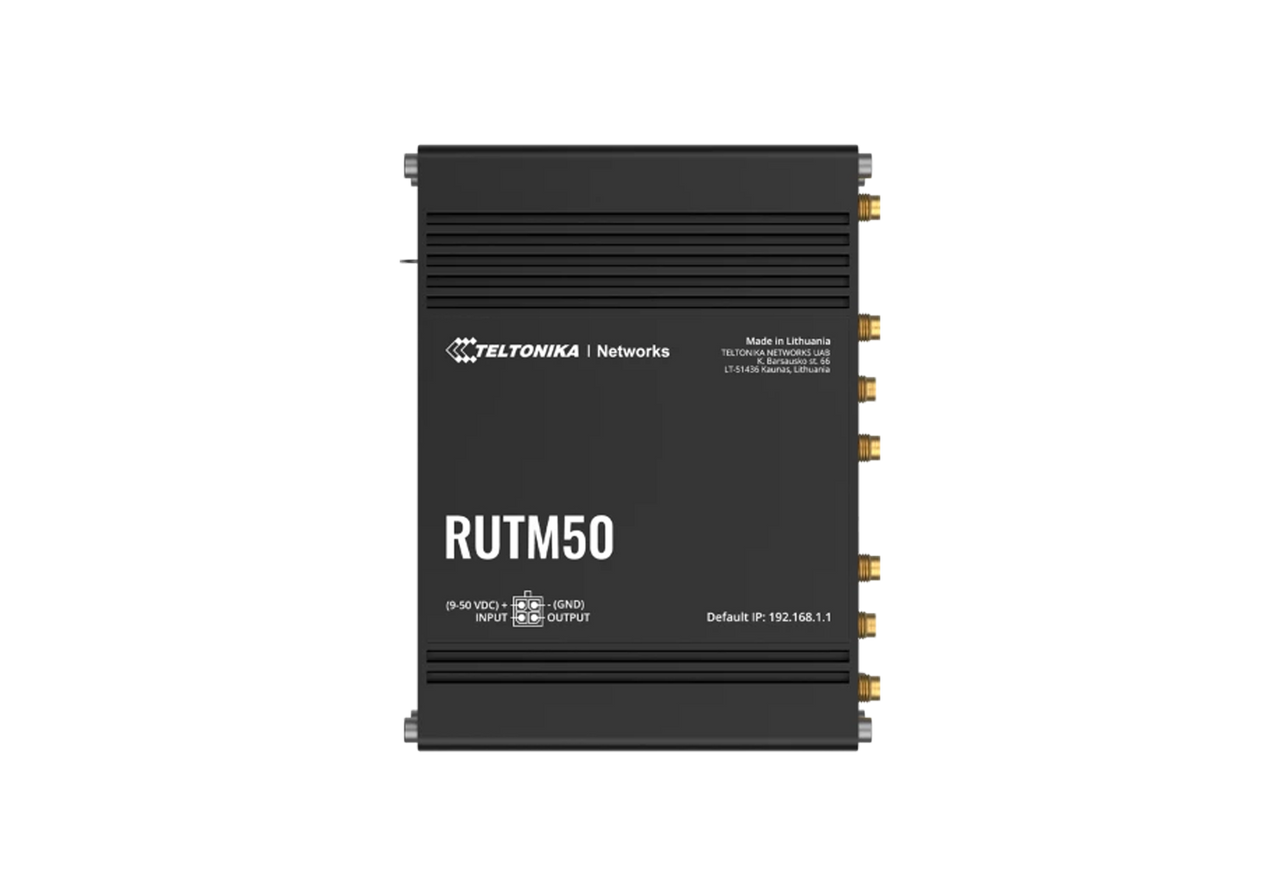 Rugged, industrial-grade 5G router with global coverage, dual SIM ...