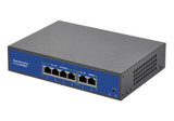 10/100Mbps 4 Port & 2 Uplink PoE Switch