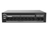 Uniview 8 Port Cloud Managed PoE Switch with 2 Gigabit Uplink Ports