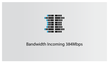BANDWIDTH 384 ICON
