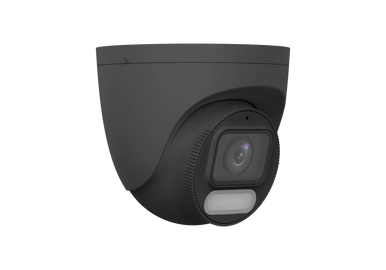 4MP Color Hunter with Wise ISP IP Turret Camera 2.8mm Lens Black
