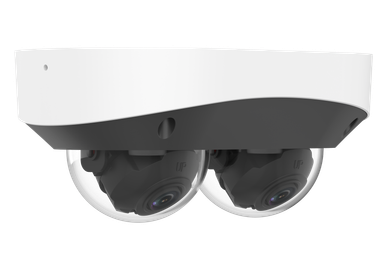 2X4MP Dual Channel Non-Splicing Multiview Dome Camera 2.8mm Lens