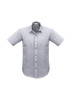 S622MS - Mens Trend Short Sleeve Shirt  - Biz Collection sold by Kings Workwear  www.kingsworkwear.com.au