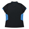 Back view of  TASMAN LADY POLOS - W2311 - AUSSIE PACIFIC sold by Kings Workwear www.kingsworkwear.com.au