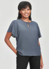 Front View of Womens Vienna Short Sleeve Blouse      sold by Kings Workwear www.kingsworkwear.com.au